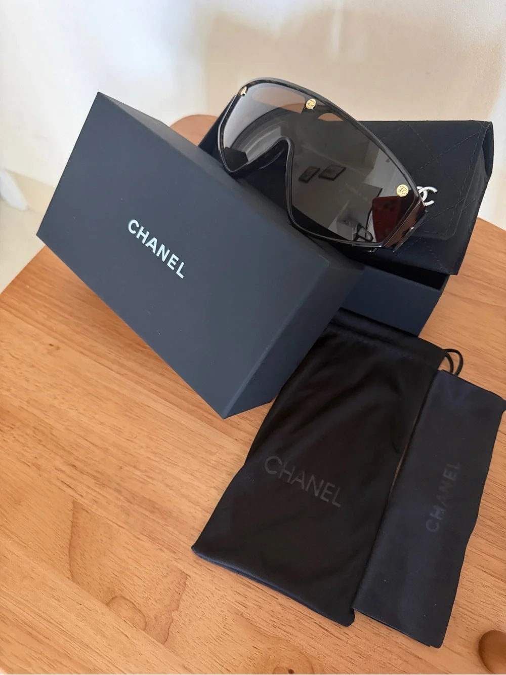 CHANEL bold shield